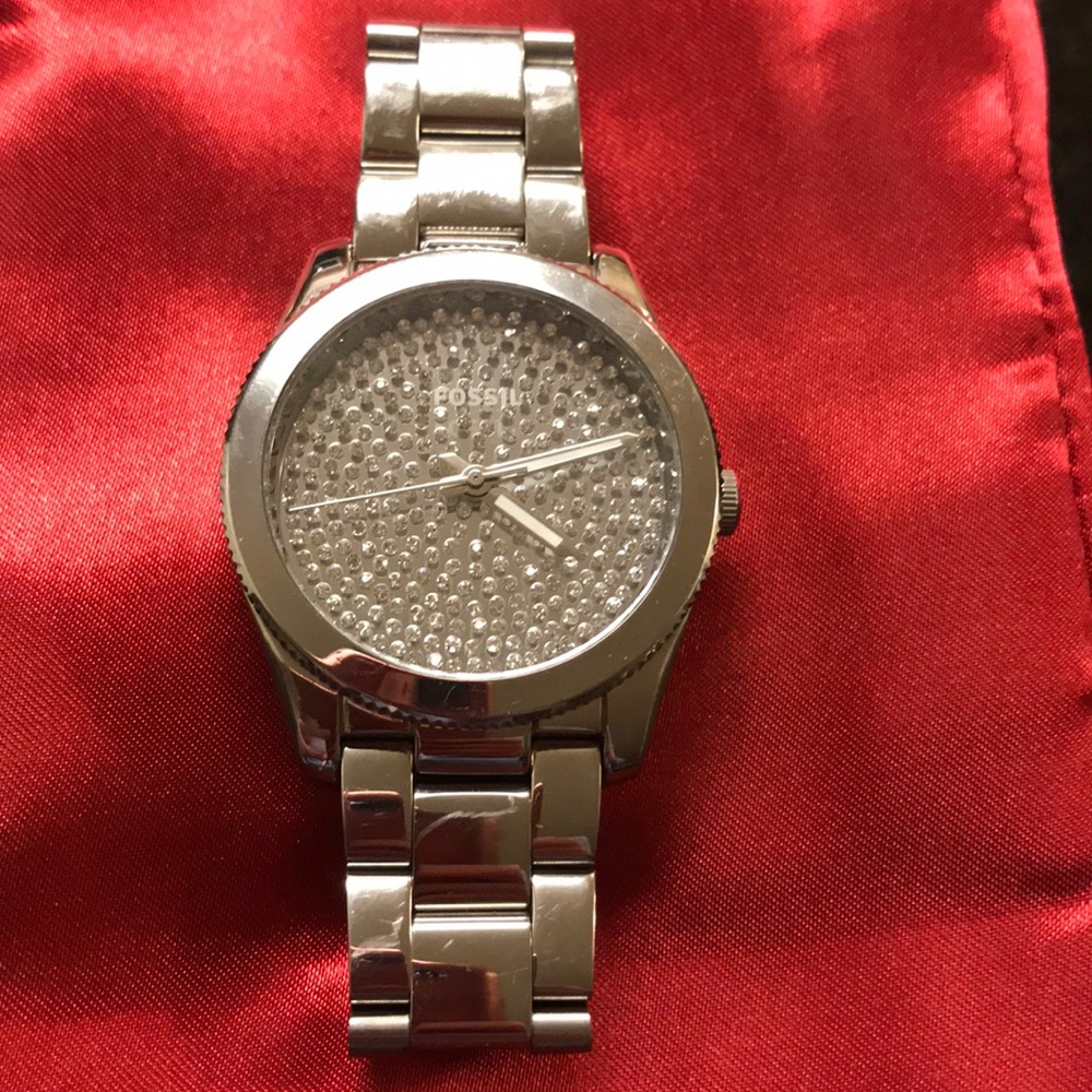 Fossil Crystal Watch